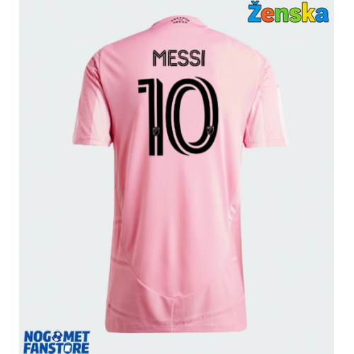 Inter Miami Lionel Messi #10 Domaci Dres za Ženska 2026-27 Kratak Rukav